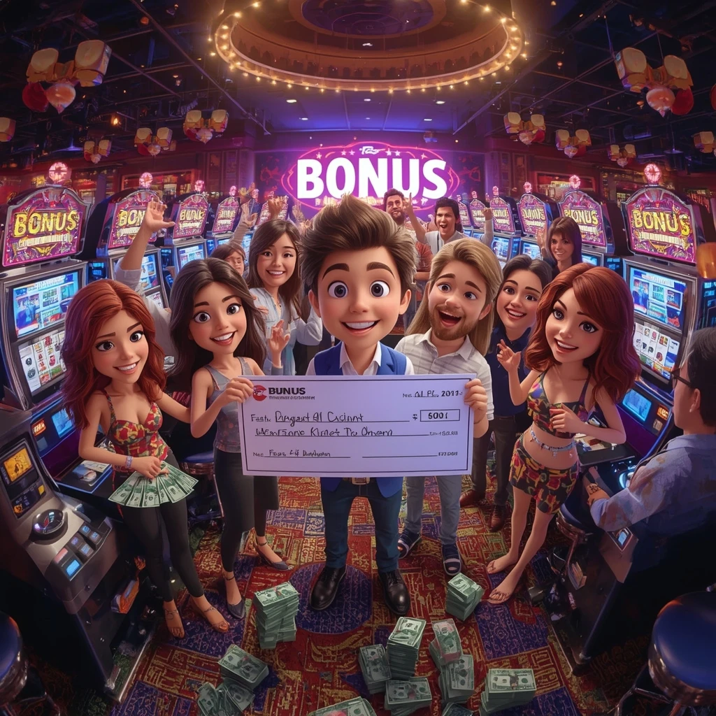 bonus dans les mains de l'homme au casino BETITON CASINO