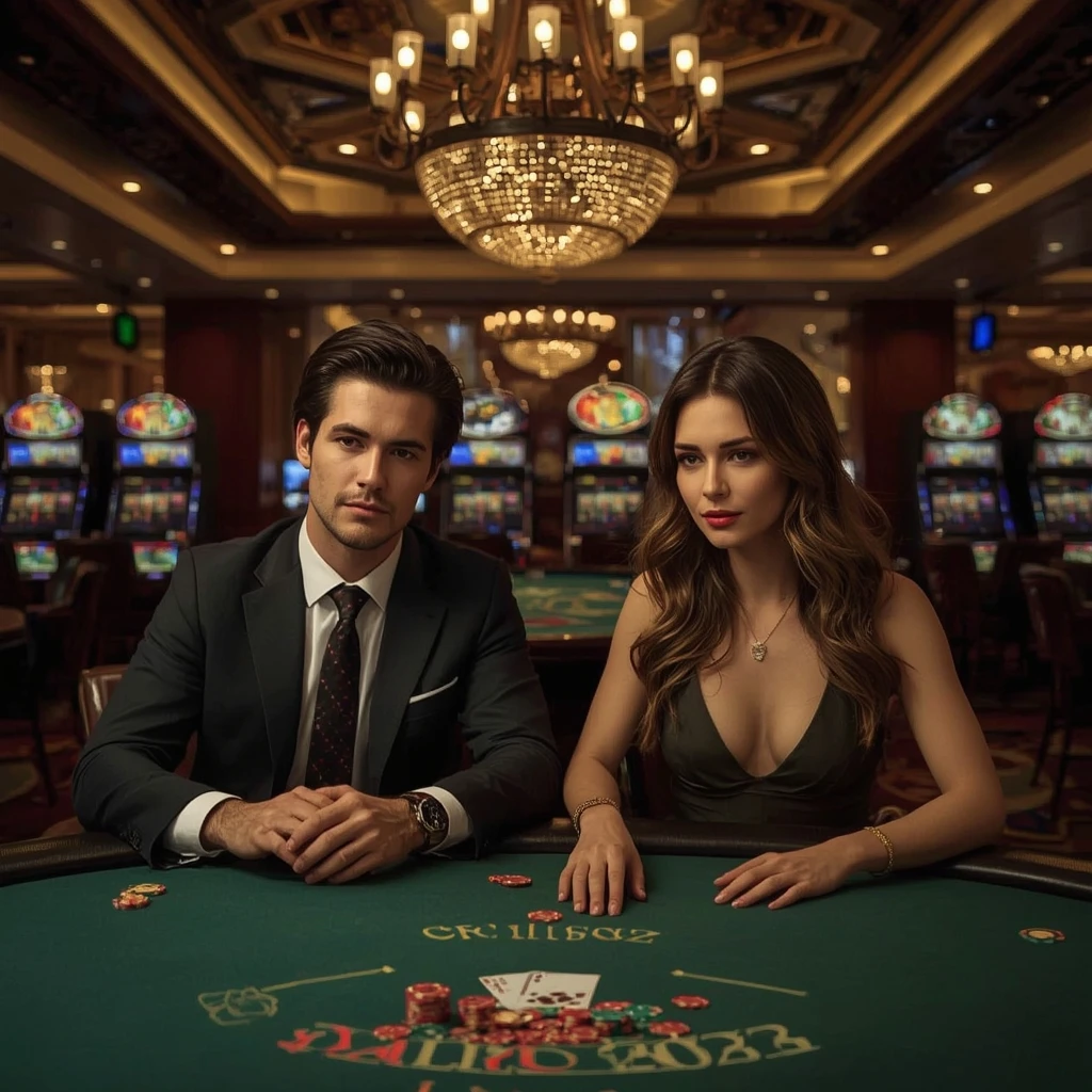 Deux joueurs de poker dans un Betiton Casino